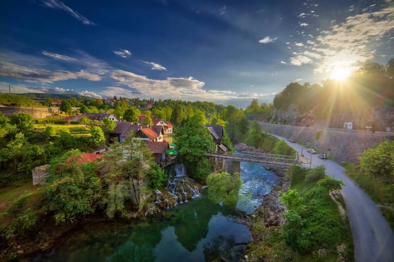 Il villaggio dei mulini di Rastoke