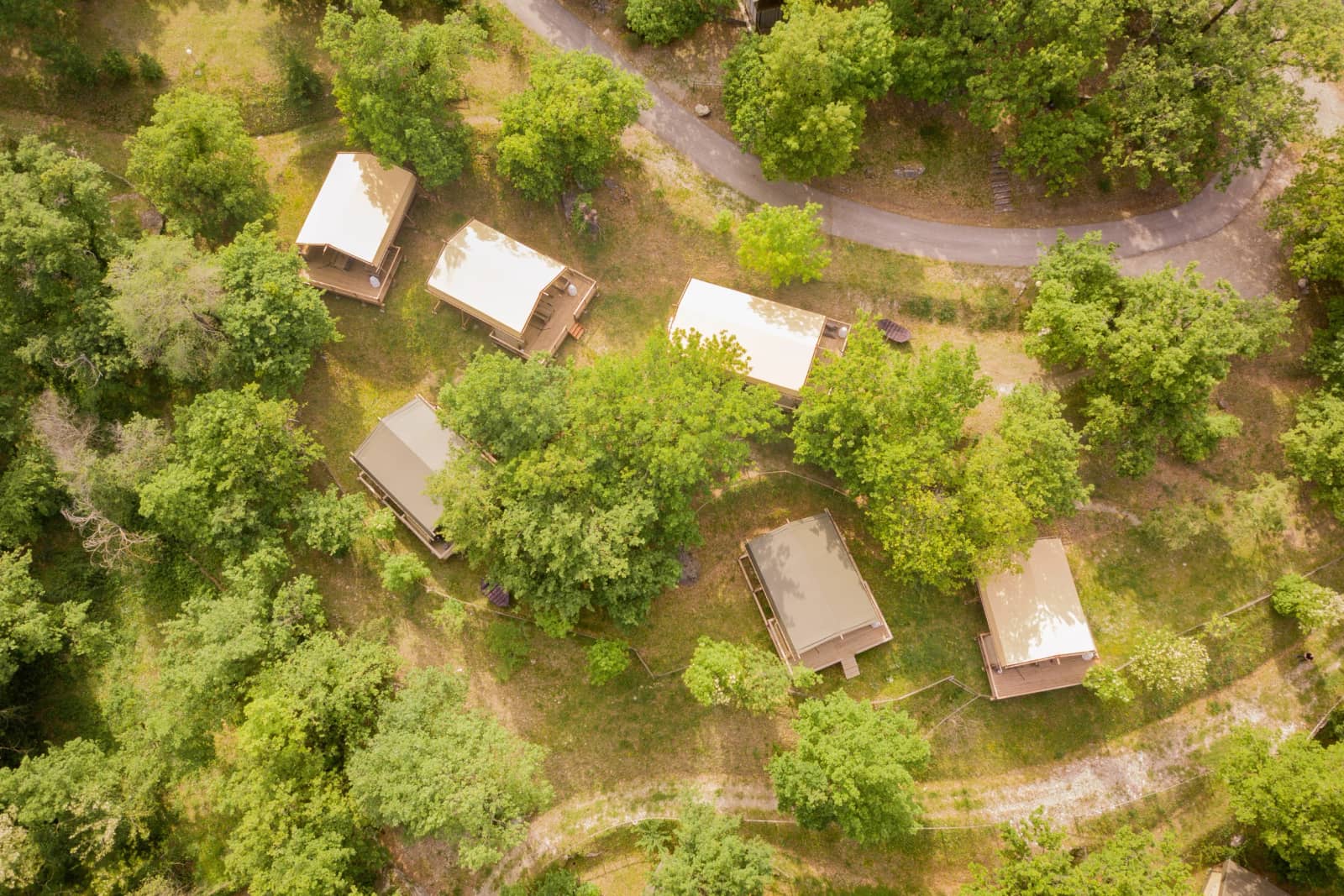 Lodge tra gli alberi al Centro Vacanze San Marino